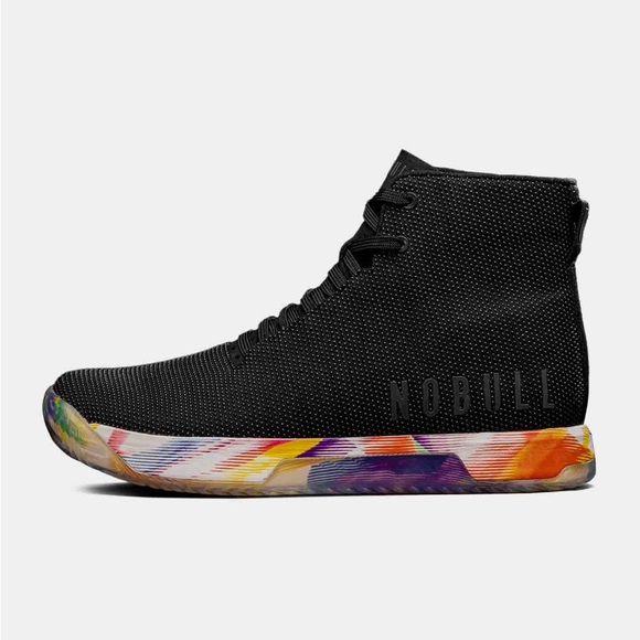 Nobull Black Athletic Shoes Men & Women\'s Pride Impact High-Top Men 8 Women 9.5 main image 5